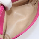 CHANEL Pouch Caviar Skin Pink Gold CC Auth ka1871-16