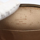 LOUIS VUITTON Monogram Trousse Demi Ronde Cosmetic Pouch M47520 LV Auth ka1872-9