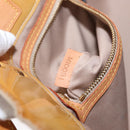 LOUIS VUITTON Monogram Vernis Reade PM Hand Bag Beige M91144 LV Auth ka1876-12