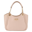 Salvatore Ferragamo Gancini Hand Bag Leather Pink Gold Auth ka1877V-13