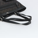 GUCCI GG Canvas Hand Bag Black Silver 268639 Auth ka1878-7