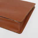 LOUIS VUITTON Epi Pochette Homme Bag Brown Zipangu Gold M52528 LV Auth ka1883-16