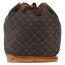 LOUIS VUITTON Monogram Noe Shoulder Bag M42224 LV Auth ka189-13