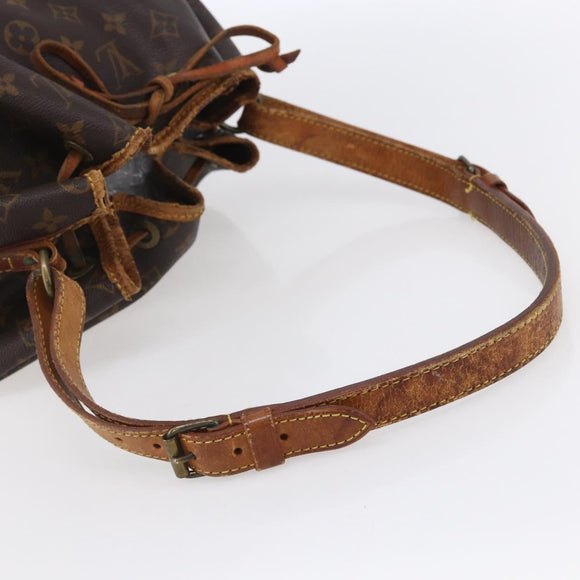 LOUIS VUITTON Monogram Noe Shoulder Bag M42224 LV Auth ka189