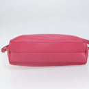 Salvatore Ferragamo Gancini Tote Bag Leather Pink Gold Auth ka1890V-5