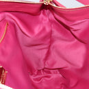 Salvatore Ferragamo Gancini Tragetasche Leder Rosa Gold Auth ka1890V-22