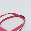 Salvatore Ferragamo Gancini Tote Bag Leather Pink Gold Auth ka1890V-14