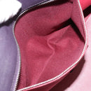 LOEWE anagram Amazona 28 Hand Bag Leather Silver Pink Auth ka1898V-24