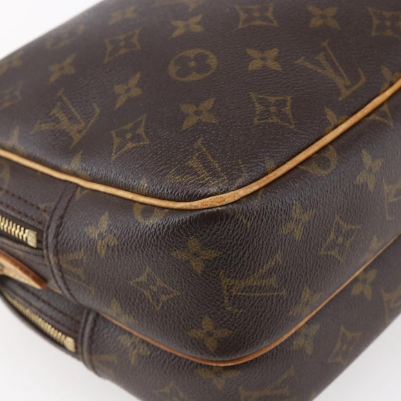 LOUIS VUITTON Monogram Reporter PM Shoulder Bag M45254 LV Auth ka190