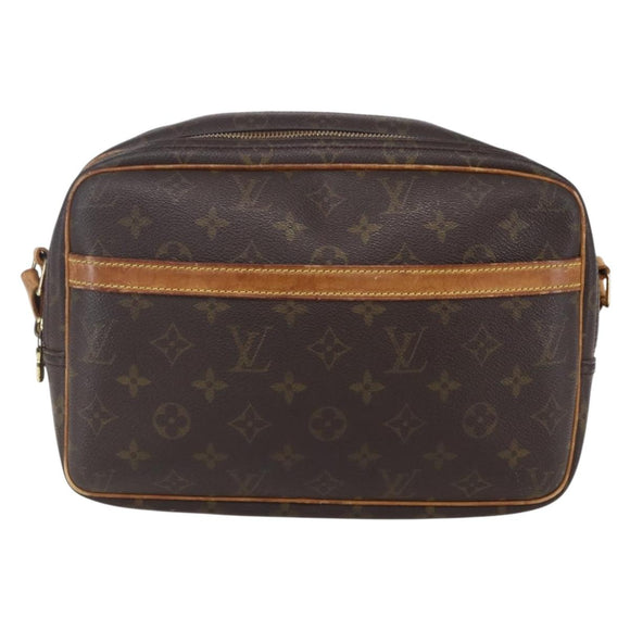 LOUIS VUITTON Monogram Reporter PM Shoulder Bag M45254 LV Auth ka190