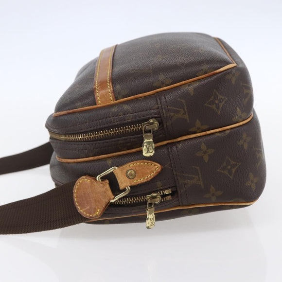 LOUIS VUITTON Monogram Reporter PM Shoulder Bag M45254 LV Auth ka190
