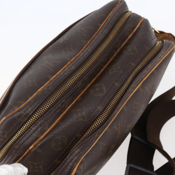 LOUIS VUITTON Monogram Reporter PM Shoulder Bag M45254 LV Auth ka190