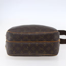 LOUIS VUITTON Monogram Reporter PM Shoulder Bag M45254 LV Auth ka190-5