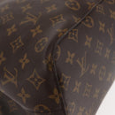 LOUIS VUITTON Monogram Neonoe Shoulder Bag Black M44020 LV Auth ka1907-8