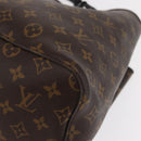 LOUIS VUITTON Monogram Neonoe Shoulder Bag Black M44020 LV Auth ka1907-15