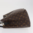 LOUIS VUITTON Monogram Neonoe Shoulder Bag Black M44020 LV Auth ka1907-4