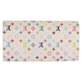 LOUIS VUITTON Multicolor Pochette Porte Monnaie Credit White M60004 Auth ka1909 - 0