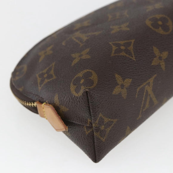 LOUIS VUITTON Monogram Pochette Cosmetic PM Pouch M43998 LV Auth ka1914