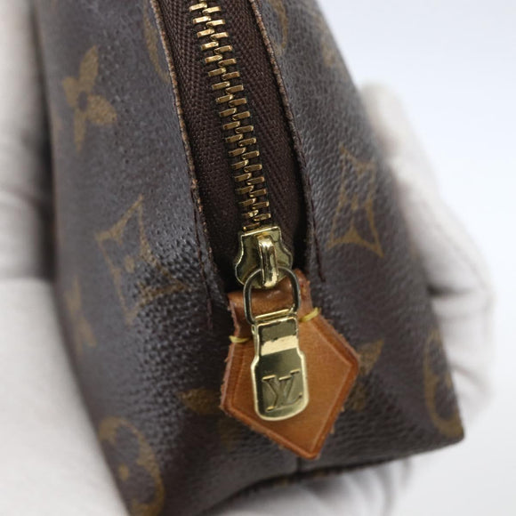 LOUIS VUITTON Monogram Pochette Cosmetic PM Pouch M43998 LV Auth ka1914