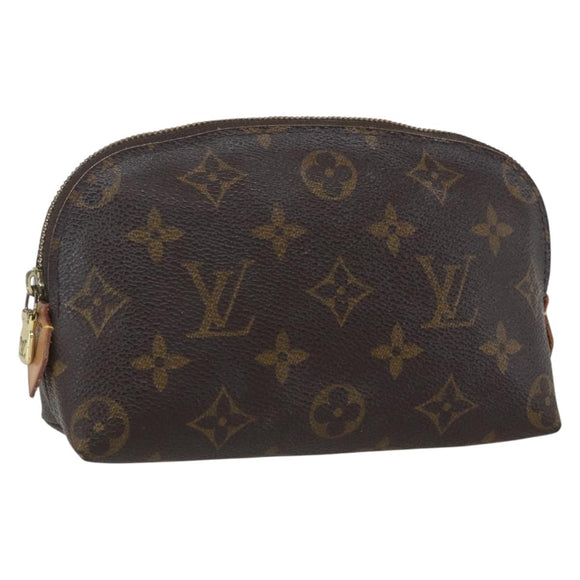 LOUIS VUITTON Monogram Pochette Cosmetic PM Pouch M43998 LV Auth ka1914