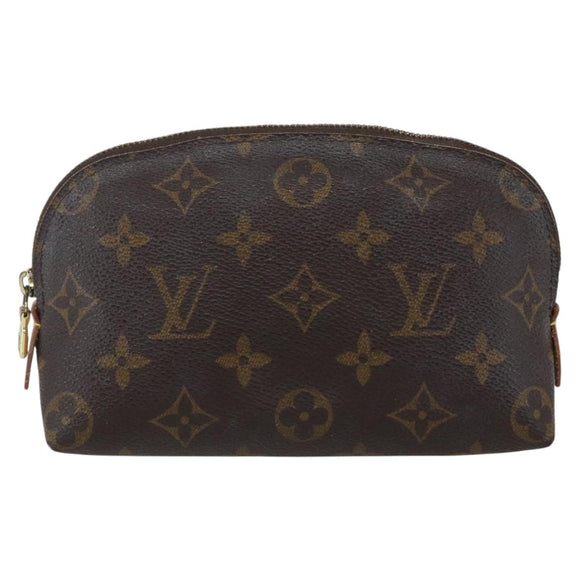 LOUIS VUITTON Monogram Pochette Cosmetic PM Pouch M43998 LV Auth ka1914