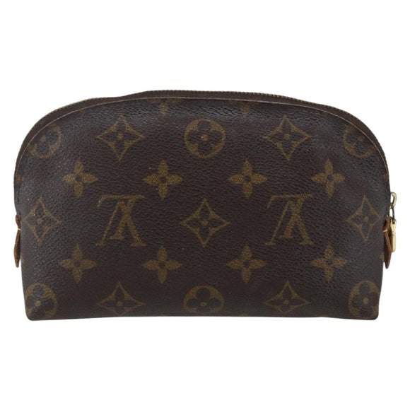 LOUIS VUITTON Monogram Pochette Cosmetic PM Pouch M43998 LV Auth ka1914
