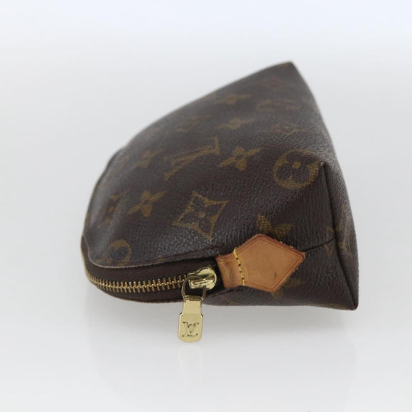 LOUIS VUITTON Monogram Pochette Cosmetic PM Pouch M43998 LV Auth ka1914