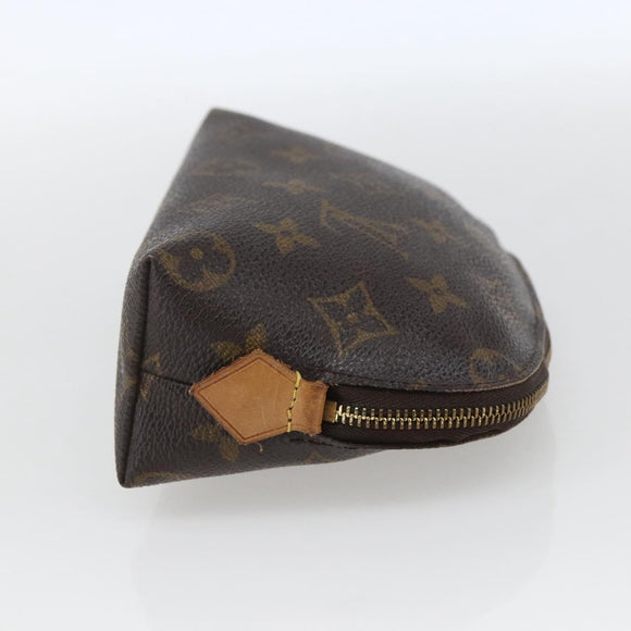 LOUIS VUITTON Monogram Pochette Cosmetic PM Pouch M43998 LV Auth ka1914