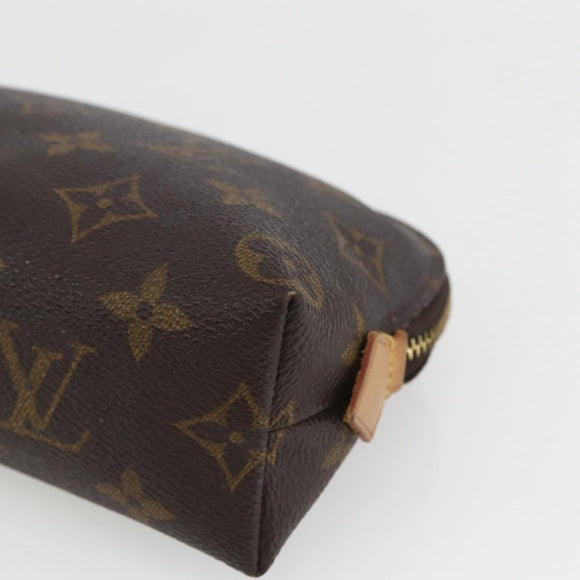LOUIS VUITTON Monogram Pochette Cosmetic PM Pouch M43998 LV Auth ka1914