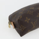 LOUIS VUITTON Monogram Pochette Cosmetic PM Pouch M43998 LV Auth ka1914-14