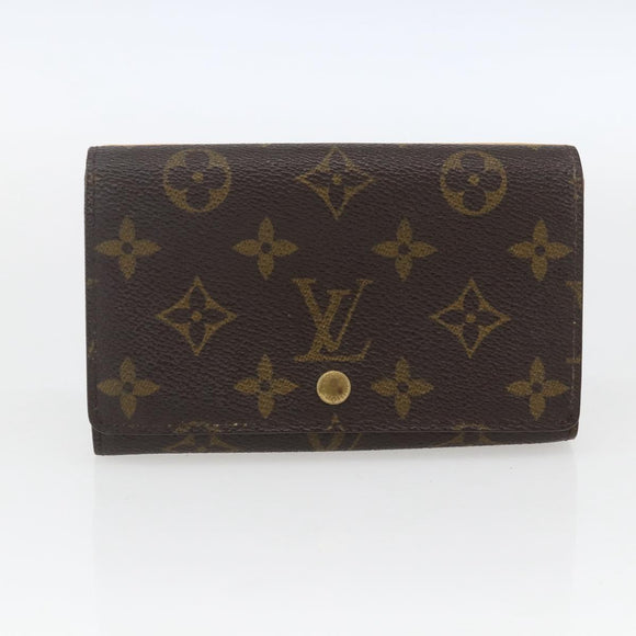 LOUIS VUITTON Monogram Wallet 4 Set LV Auth ka1915