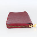 LOUIS VUITTON Empreinte Epi Wallet 3 Set Black Yellow Fuchsia LV Auth ka1916-4