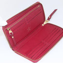LOUIS VUITTON Empreinte Epi Wallet 3 Set Black Yellow Fuchsia LV Auth ka1916-6
