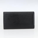 LOUIS VUITTON Empreinte Epi Wallet 3 Set Black Yellow Fuchsia LV Auth ka1916-8