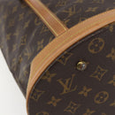 LOUIS VUITTON Monogram Bucket GM Shoulder Bag M42236 LV Auth ka1919-14