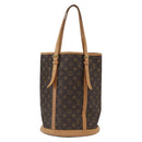 LOUIS VUITTON Monogram Bucket GM Shoulder Bag M42236 LV Auth ka1919-13