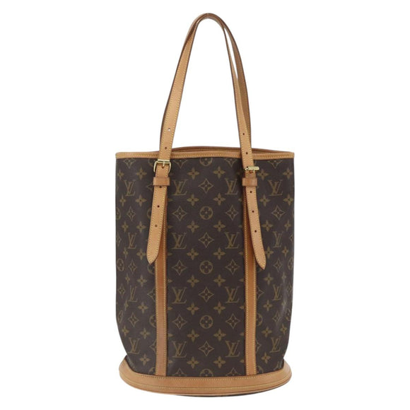 LOUIS VUITTON Monogram Bucket GM Shoulder Bag M42236 LV Auth ka1919