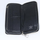 LOUIS VUITTON Epi Monogram Damier Graphite Wallet 5 Set Black LV Auth ka1922-26