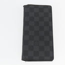LOUIS VUITTON Epi Monogram Damier Graphite Wallet 5 Set Black LV Auth ka1922-27