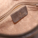 GUCCI GG Supreme Web Sherry Line Bag PVC Beige Gold 56 02 088 Auth ka1923-17