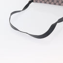 GUCCI GG Supreme Sherry Line Shoulder Bag PVC Navy Red Auth ka1924-7