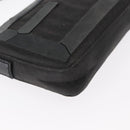 FENDI Hand Bag Canvas Black Silver Auth ka193-14