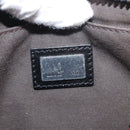 FENDI Hand Bag Canvas Black Silver Auth ka193-18