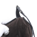 FENDI Hand Bag Canvas Black Silver Auth ka193-20