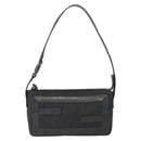 FENDI Hand Bag Canvas Black Silver Auth ka193-13