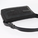 FENDI Hand Bag Canvas Black Silver Auth ka193-6