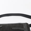 FENDI Hand Bag Canvas Black Silver Auth ka193-8