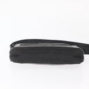 FENDI Hand Bag Canvas Black Silver Auth ka193-5