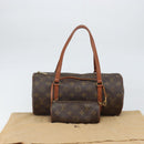 LOUIS VUITTON Monogram Papillon 30 Hand Bag M51385 LV Auth ka1931V-12
