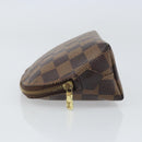 LOUIS VUITTON Damier Ebene Pochette Cosmetic PM Pouch N47516 LV Auth ka1935-4
